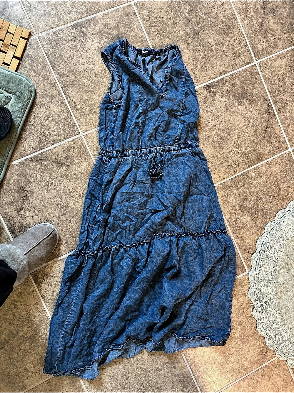 Gap Blue Maxi Dress